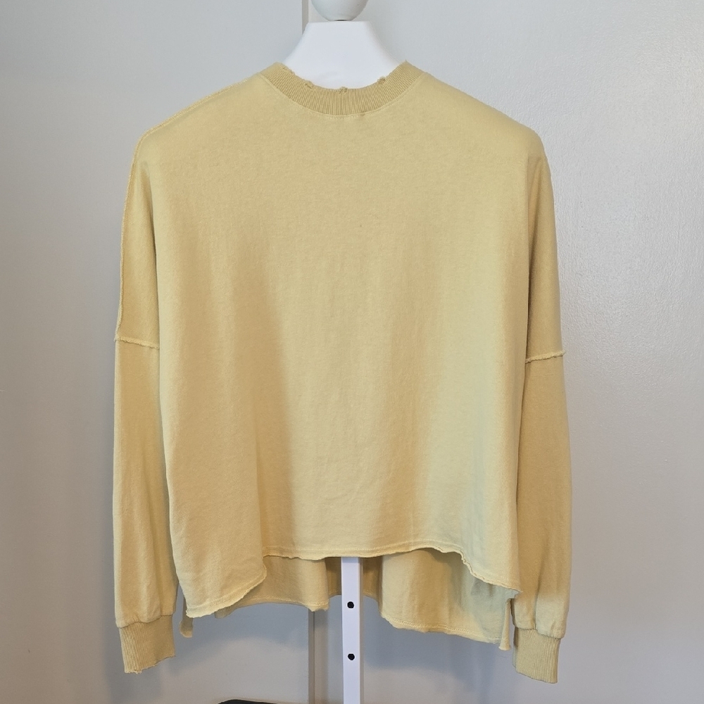MOD REF M/L Mustard Yellow Oversized Sweater
